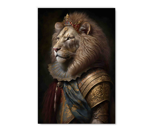 73221 Aristocrat Lion, Acrylic Glass Art