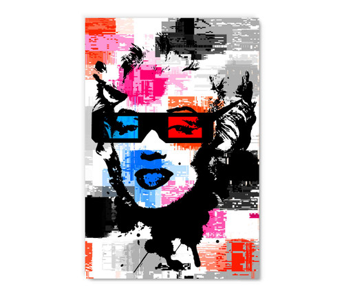 55011D Marilyn Monroe, Acrylic Glass Art