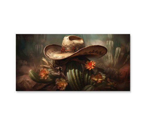 73565-02 Sombrero Hat, Acrylic Glass Art