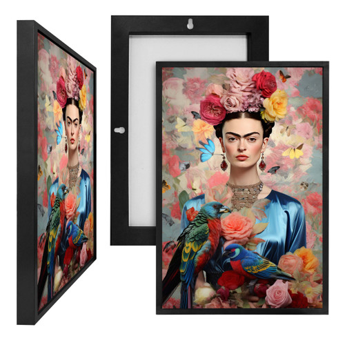 MINI73585 Frida Kahlo I, Framed UV Poster Board