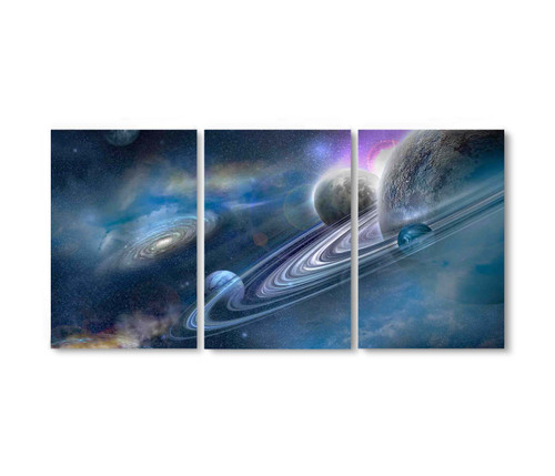 48002-33 Planets, Acrylic Glass Art