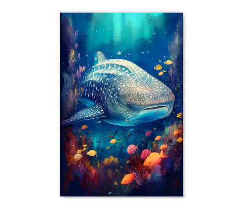 73678 Whale Shark, Acrylic Glass Art