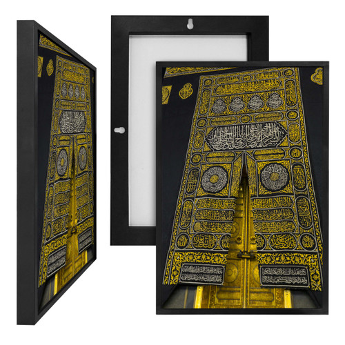 MINI91091 Kaaba, Framed UV Poster Board