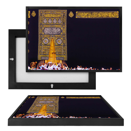 MINI91094 Kaaba, Framed UV Poster Board