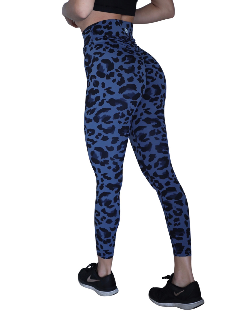 Sweaty Betty Super Soft Yoga Leggings, Blue Leopard Shadow at John Lewis &  Partners