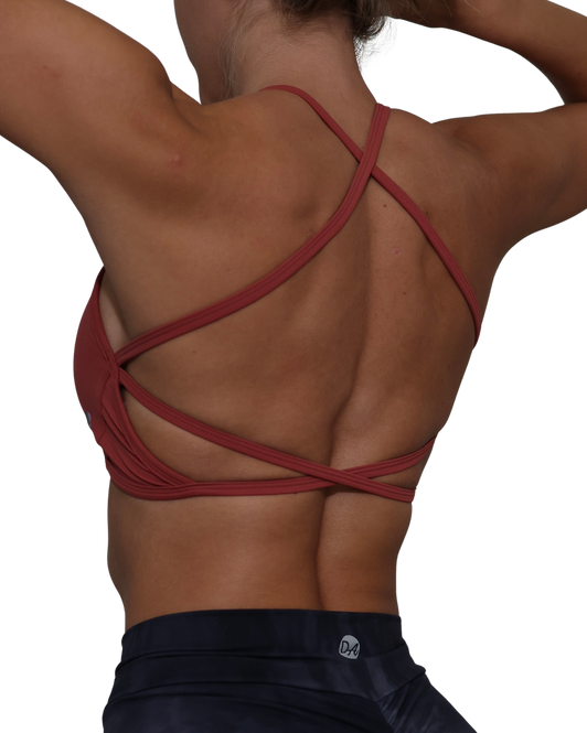 The 3-Strap Backless Sports Bra