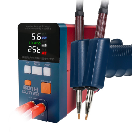 GLITTER 801H Battery Spot Welder Capacitor Energy Storage Pulse Welding Machine GLITTER 801H Battery Spot Welder Capacitor Energy Storage Pulse Welding Machine