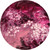 25cm Round Acrylic & Resin Artwork (Pomegranate)
