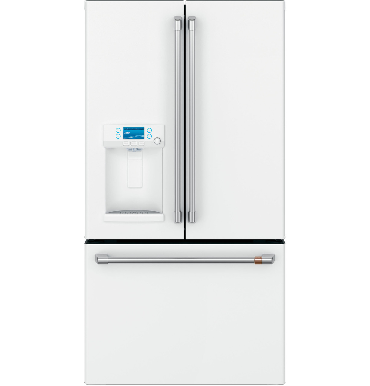 Café™ ENERGY STAR® 27.7 Cu. Ft. Smart French-Door Refrigerator with Hot  Water Dispenser - CFE28TP4MW2 - Cafe Appliances