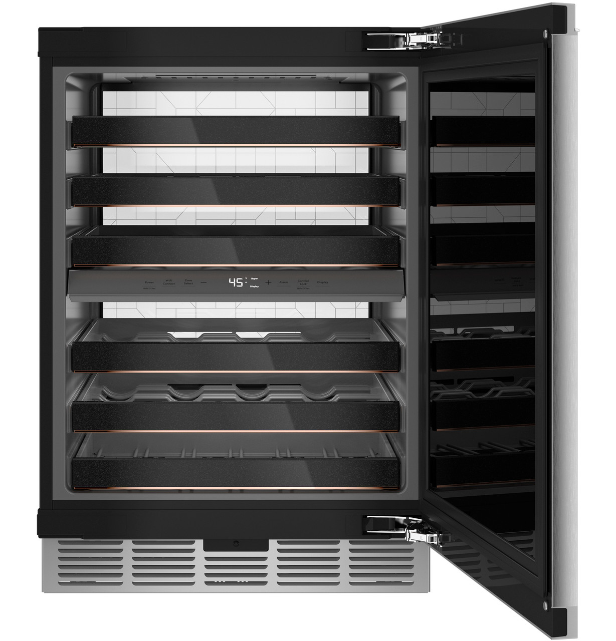 Café Wine Center in Platinum Glass - Thumbnail 4