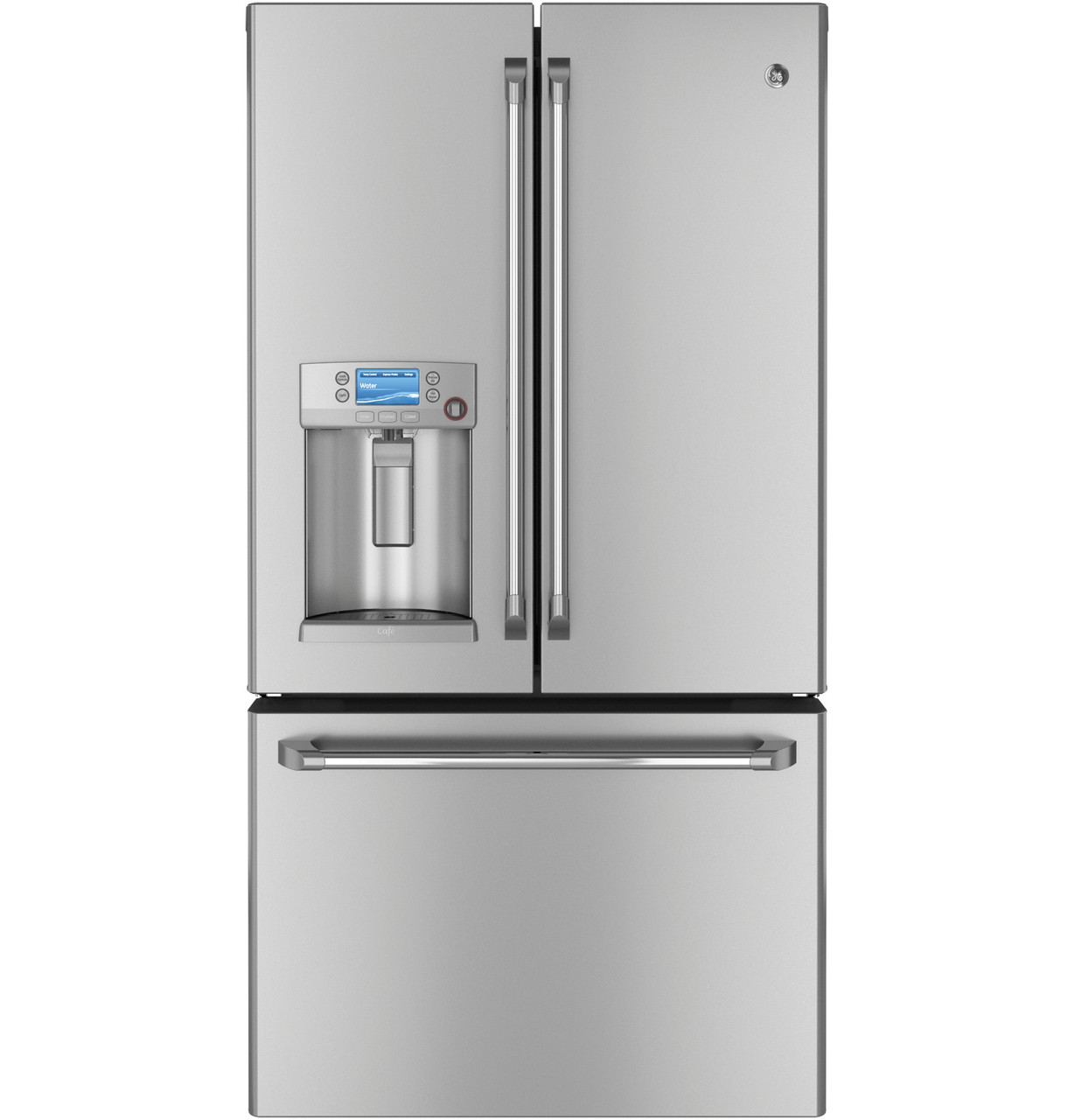 レージーフーデー GE Café™ Series 28.6 Cu. Ft. French-Door Refrigerator - CFE29TSDSS