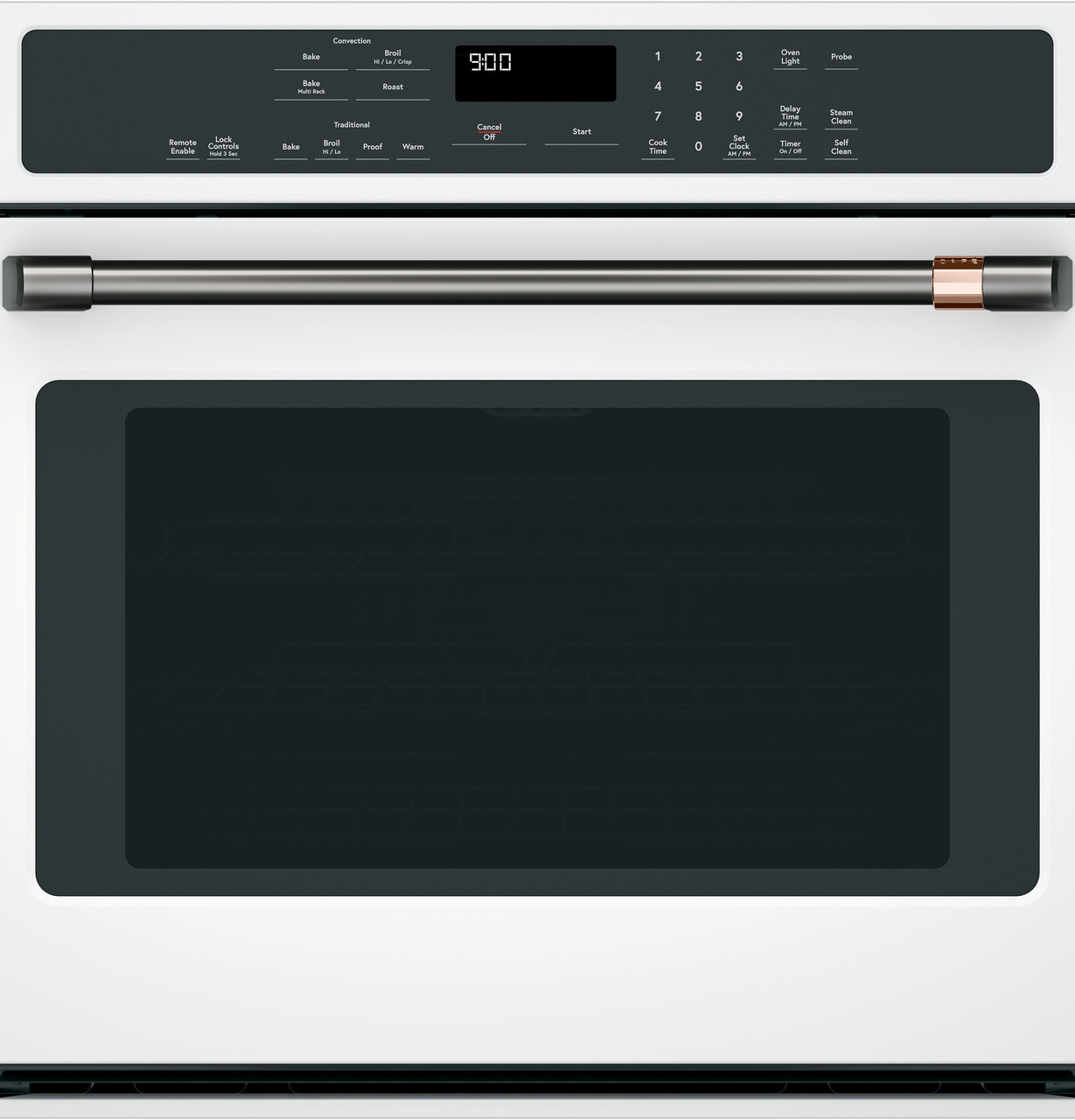 CAFÉ™ 30” Single Wall Oven Handle - Brushed Black - CXWS0H0PMBT