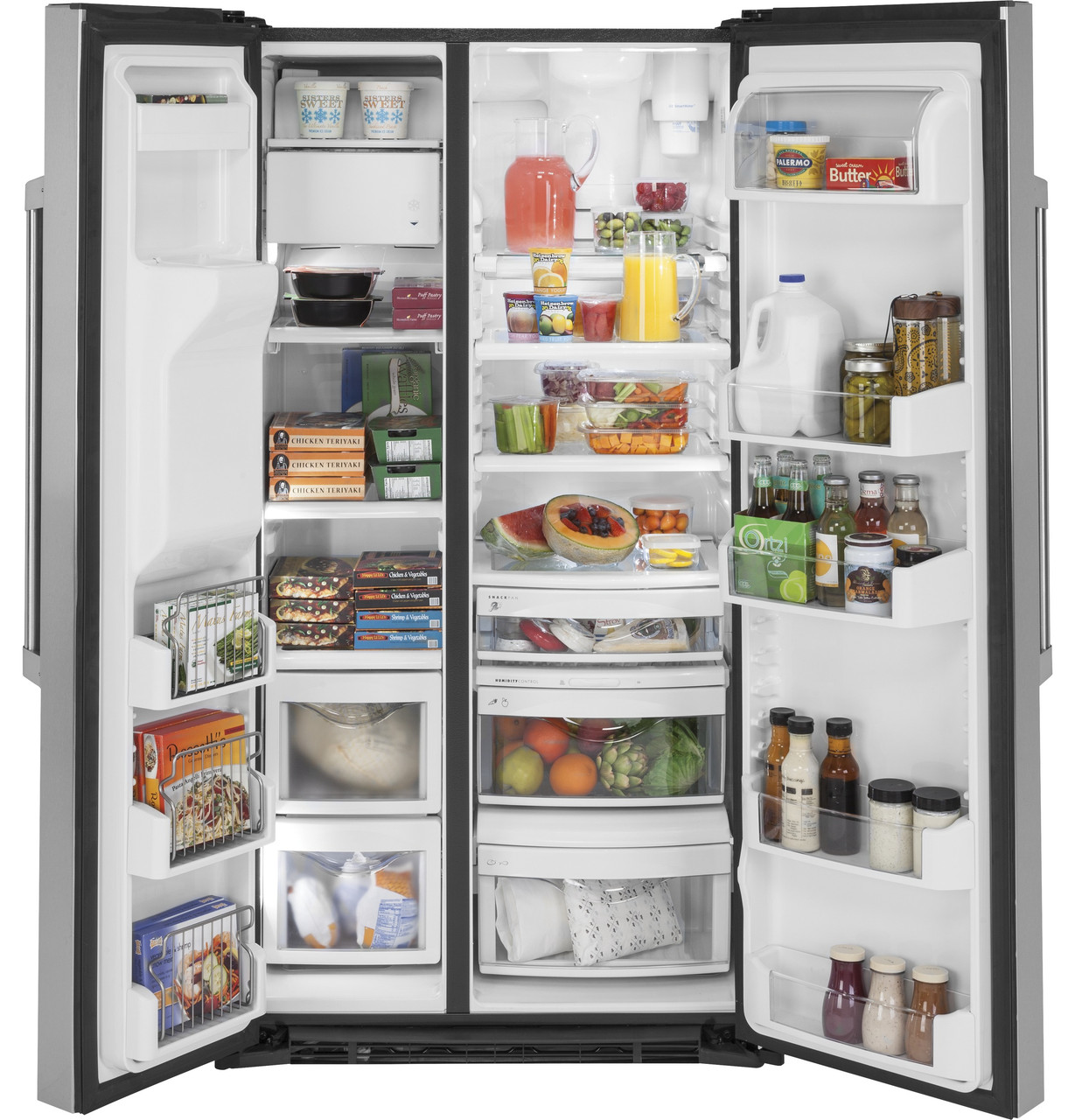 GE Café™ Series 21.9 Cu. Ft. Counter-Depth Side-By-Side