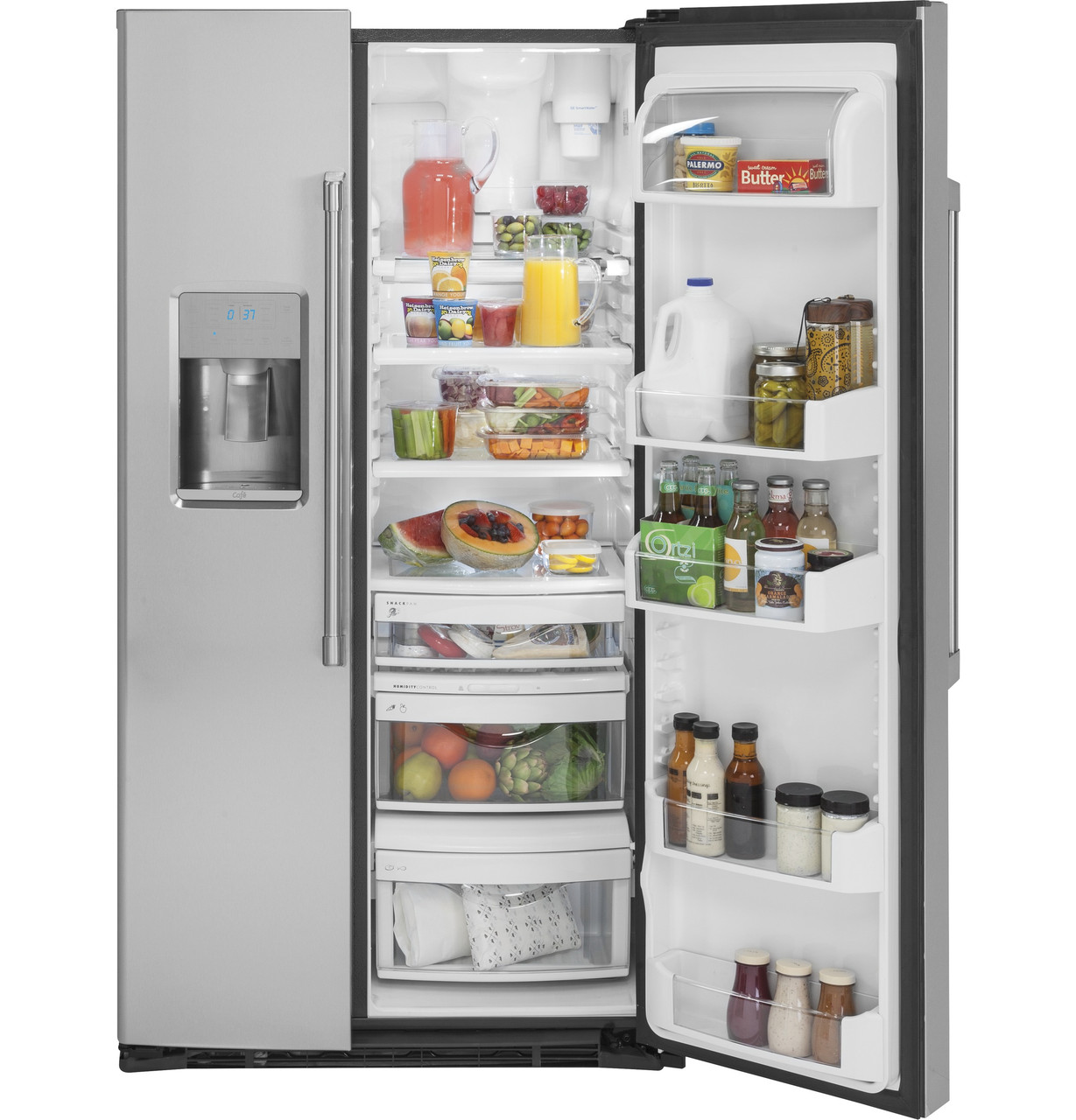 GE Café™ Series 21.9 Cu. Ft. Counter-Depth Side-By-Side