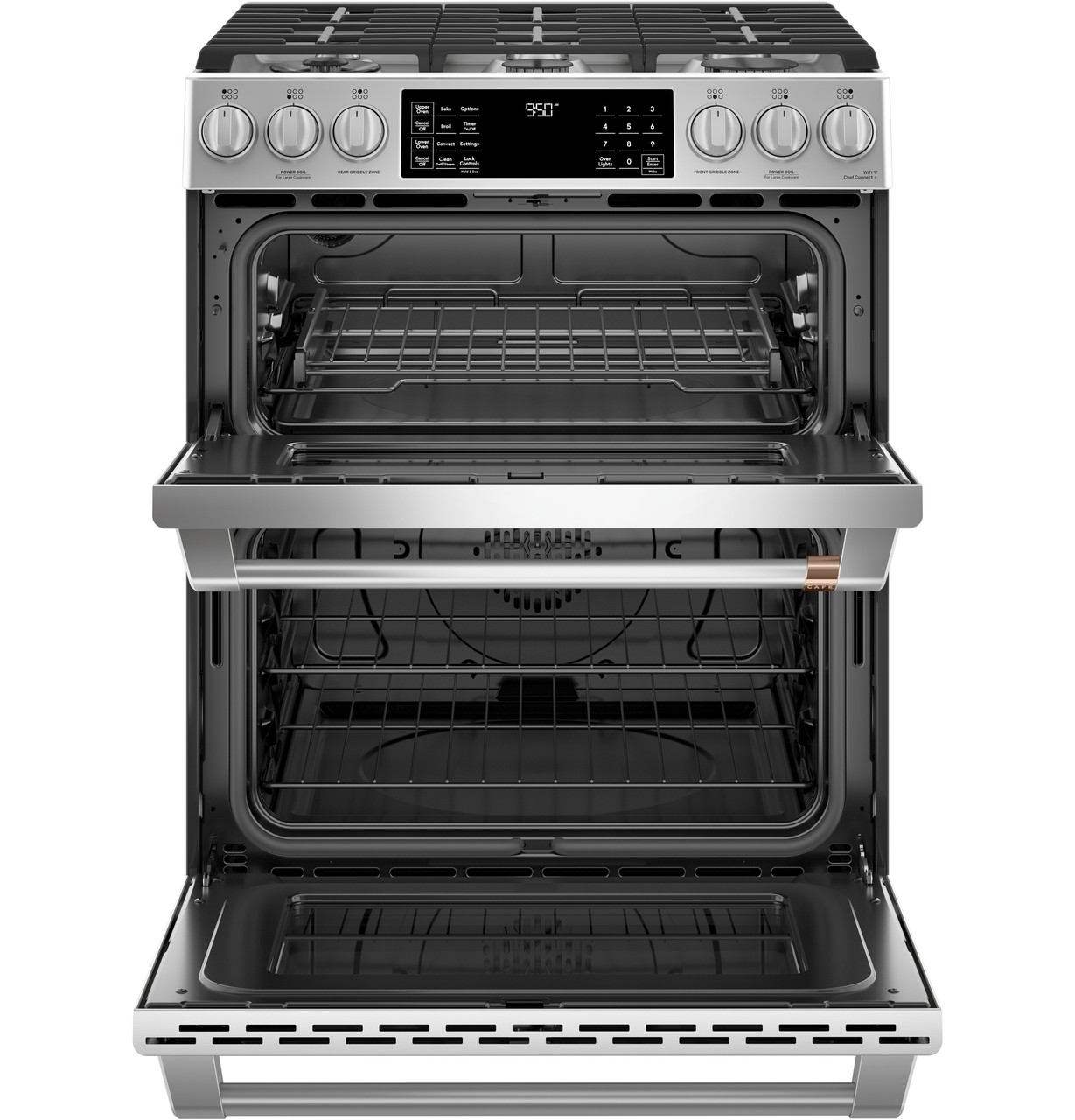 CAFÉ Smart Slide-In Dual-Fuel Double-Oven Range - Thumbnail 2