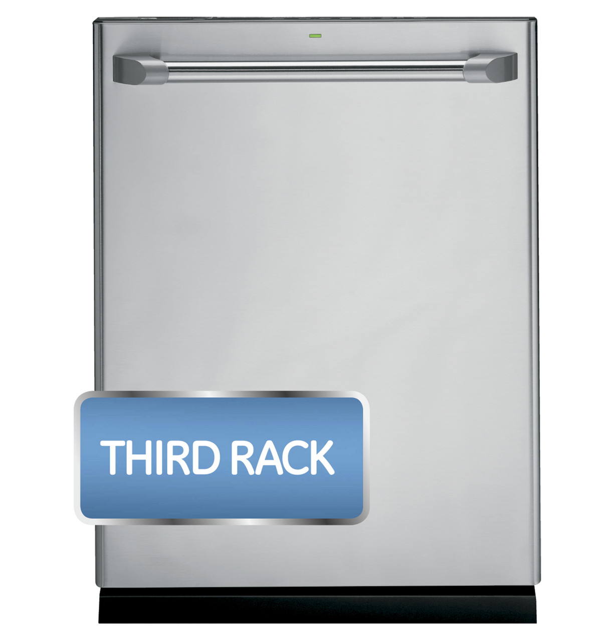 GE Café™ Series Stainless Interior Built-In Dishwasher with Hidden