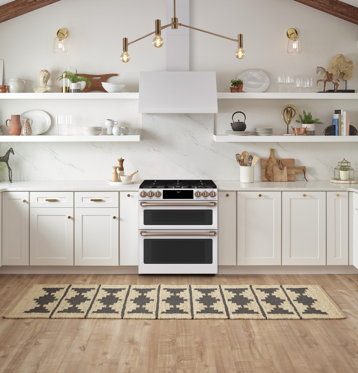 Café™ 30 Smart Slide-In, Front-Control, Dual-Fuel, Double-Oven