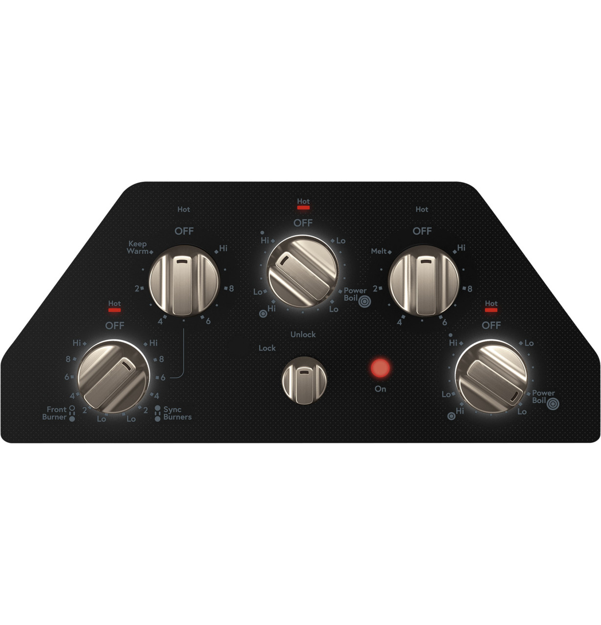 Café™ 36 Knob-Control Electric Cooktop - CEP70362MS1 - Cafe Appliances