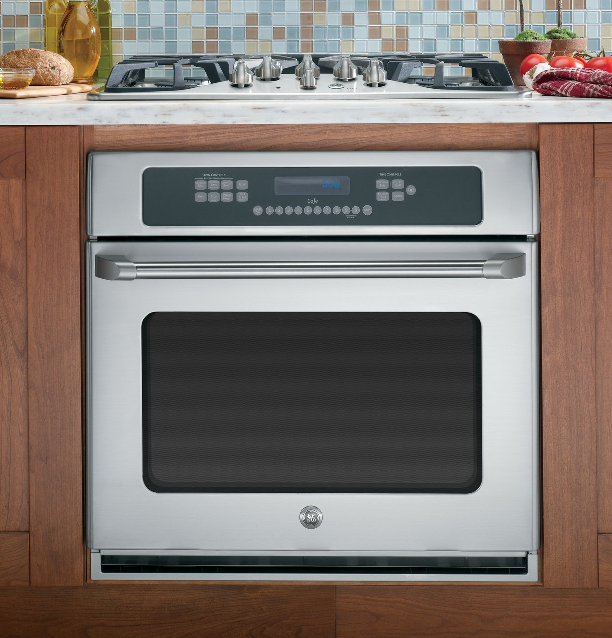 GE 30 Built-In Single Convection Wall Oven JP3530TJWW - ADA