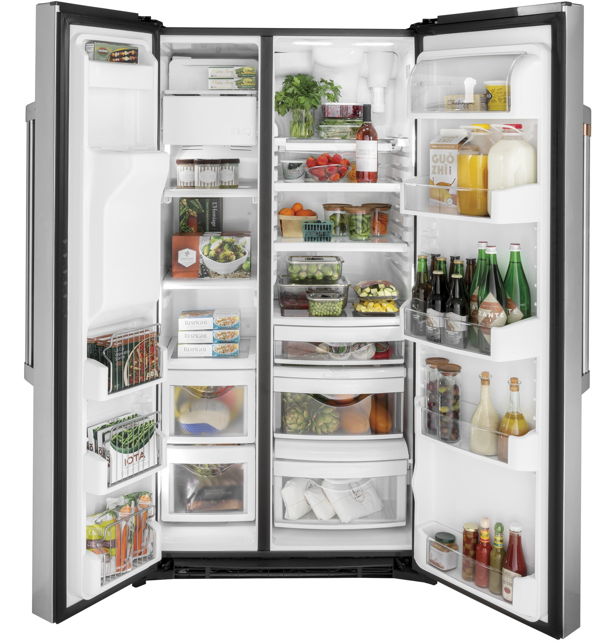 CAFÉ™ 21.9 Cu. Ft. Counter-Depth Side-By-Side Refrigerator