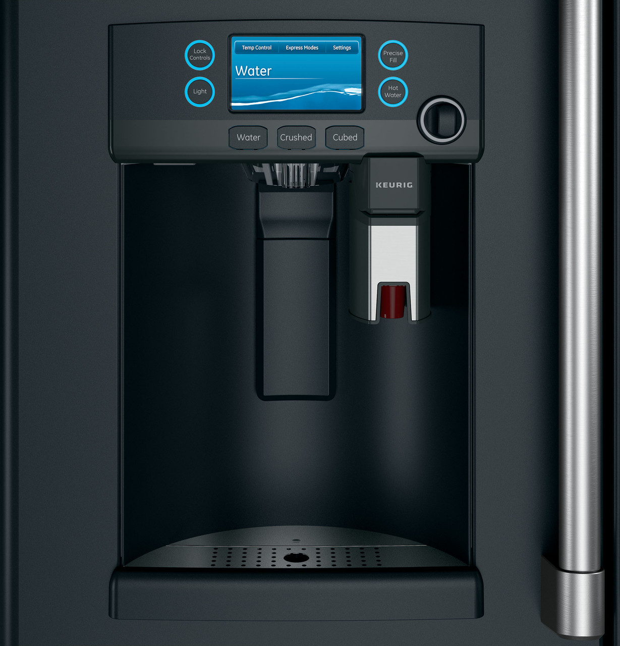 Café™ ENERGY STAR® 22.1 Cu. Ft. Counter-Depth French-Door Refrigerator with  Keurig® K-Cup® Brewing System - CYE22UP3MD1 - Cafe Appliances