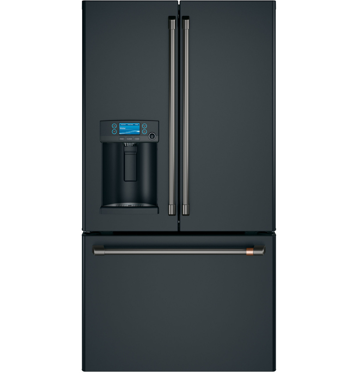 CAFÉ™ Refrigeration Handle Kit - Brushed Black - CXLB3H3PMBT