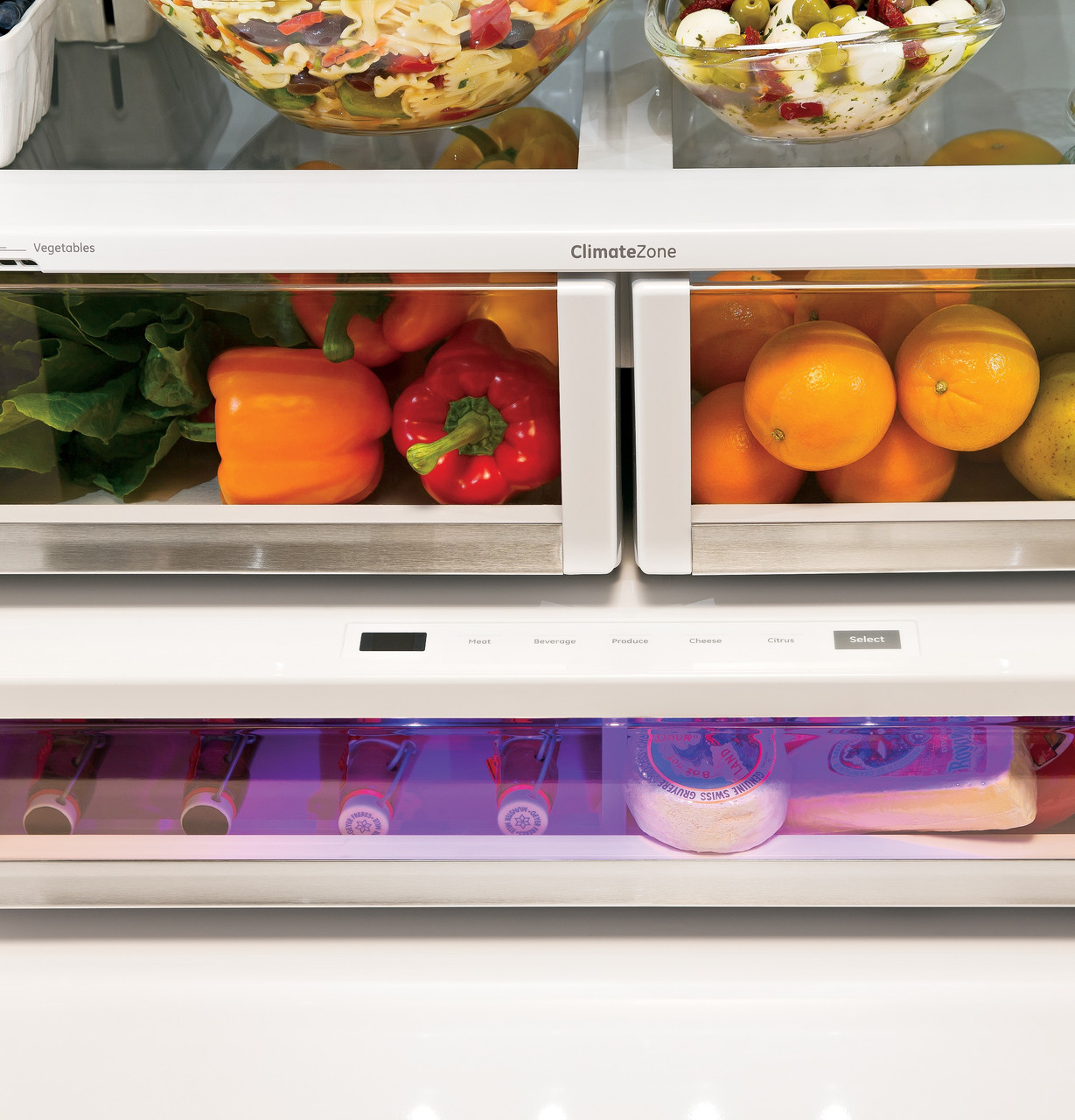 GE Café™ Series 23.1 Cu. Ft. Counter-Depth French-Door