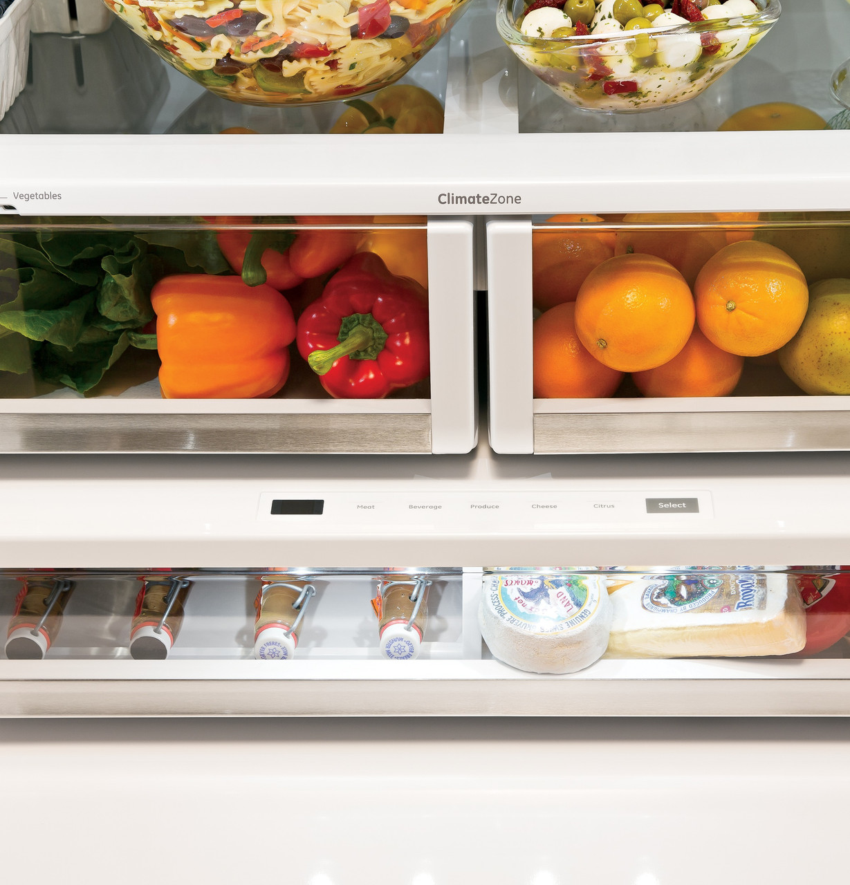 GE Café™ Series 23.1 Cu. Ft. Counter-Depth French-Door