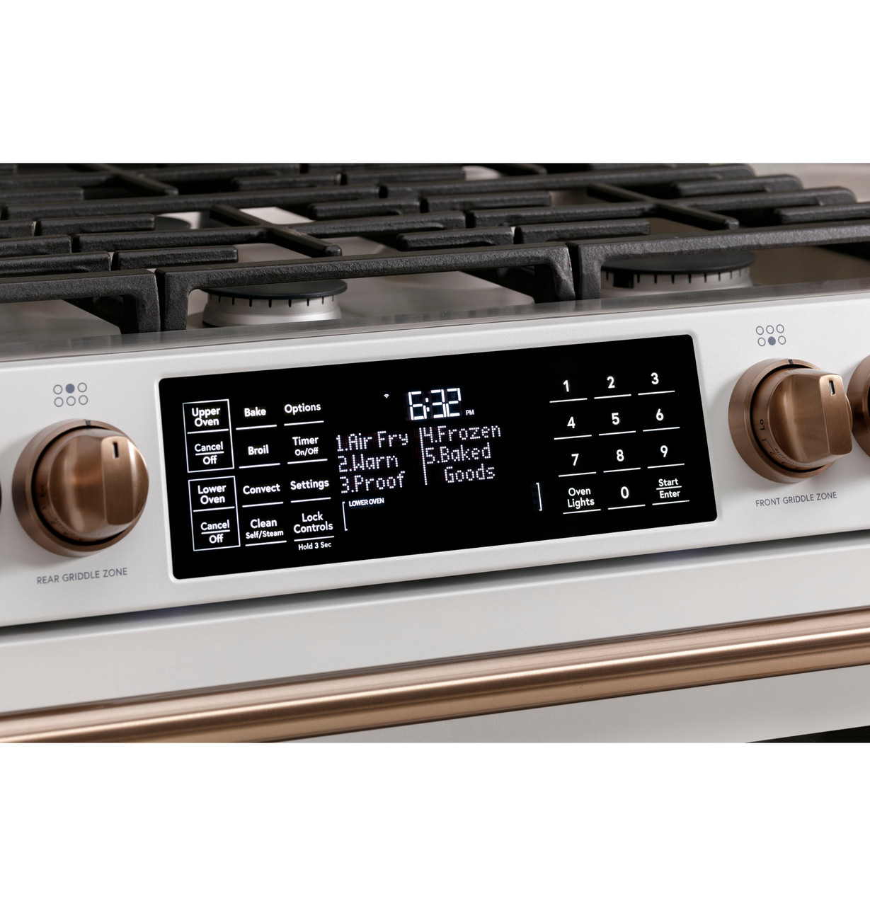 GE® 30 Slide-In Front Control Gas Double Oven Range