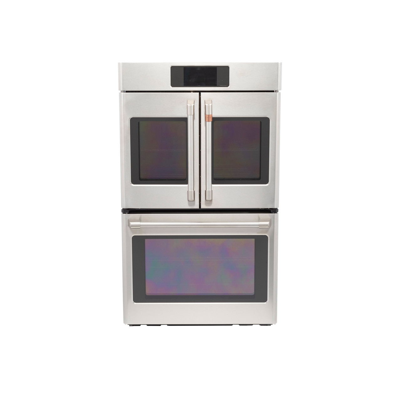 CAFE 30 Inch Double Convection Smart Electric Wall Oven - CTD90FP2NS1
