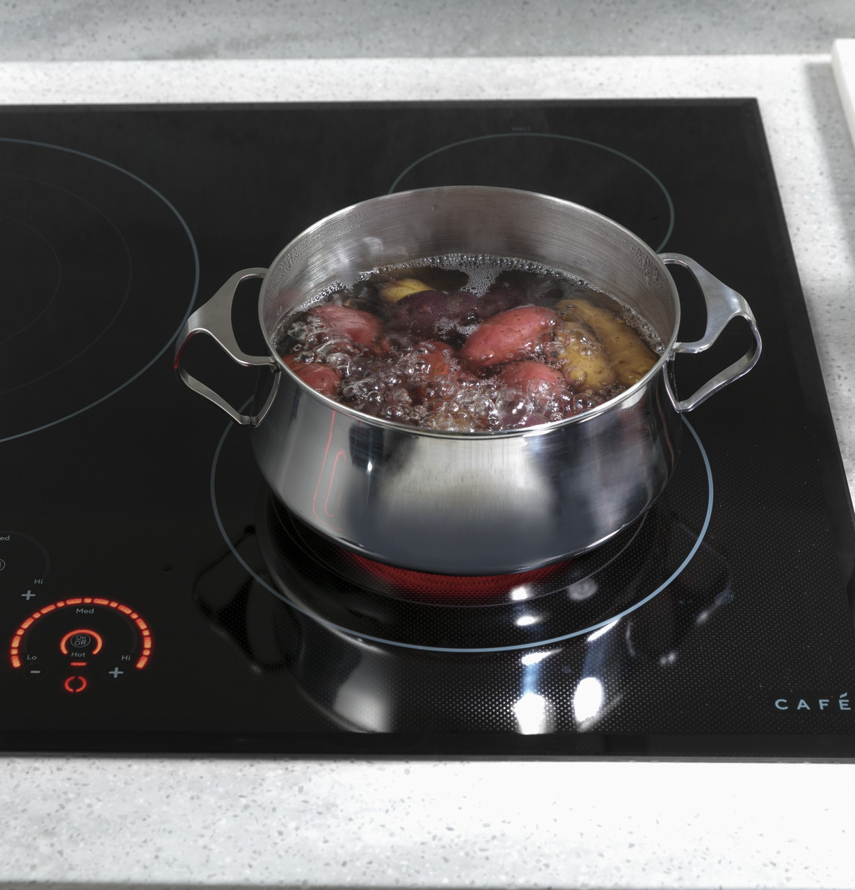 Café™ 36 Touch-Control Electric Cooktop - CEP90361NBB - Cafe Appliances