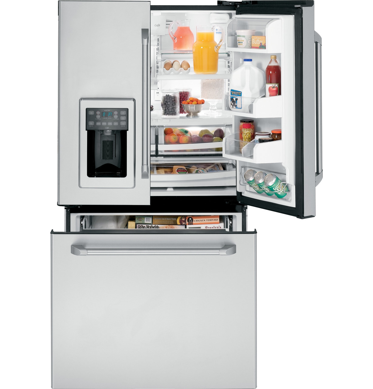 GE Café™ Series ENERGY STAR® 25.1 Cu. Ft. French-Door Refrigerator