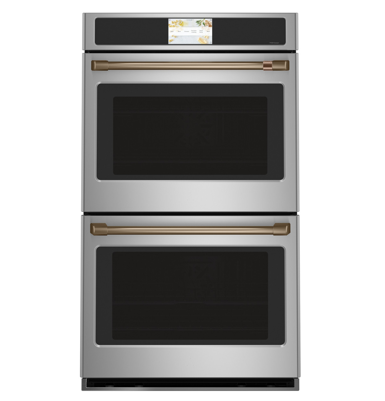 CAFÉ™ 2 - 30” Double Wall Oven Handles - Brushed Bronze