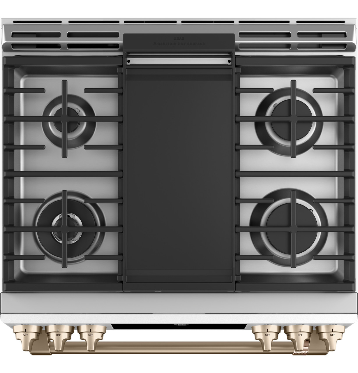 Café™ 30 Smart Slide-In, Front-Control, Gas Range with Convection Oven -  CGS700P4MW2 - Cafe Appliances
