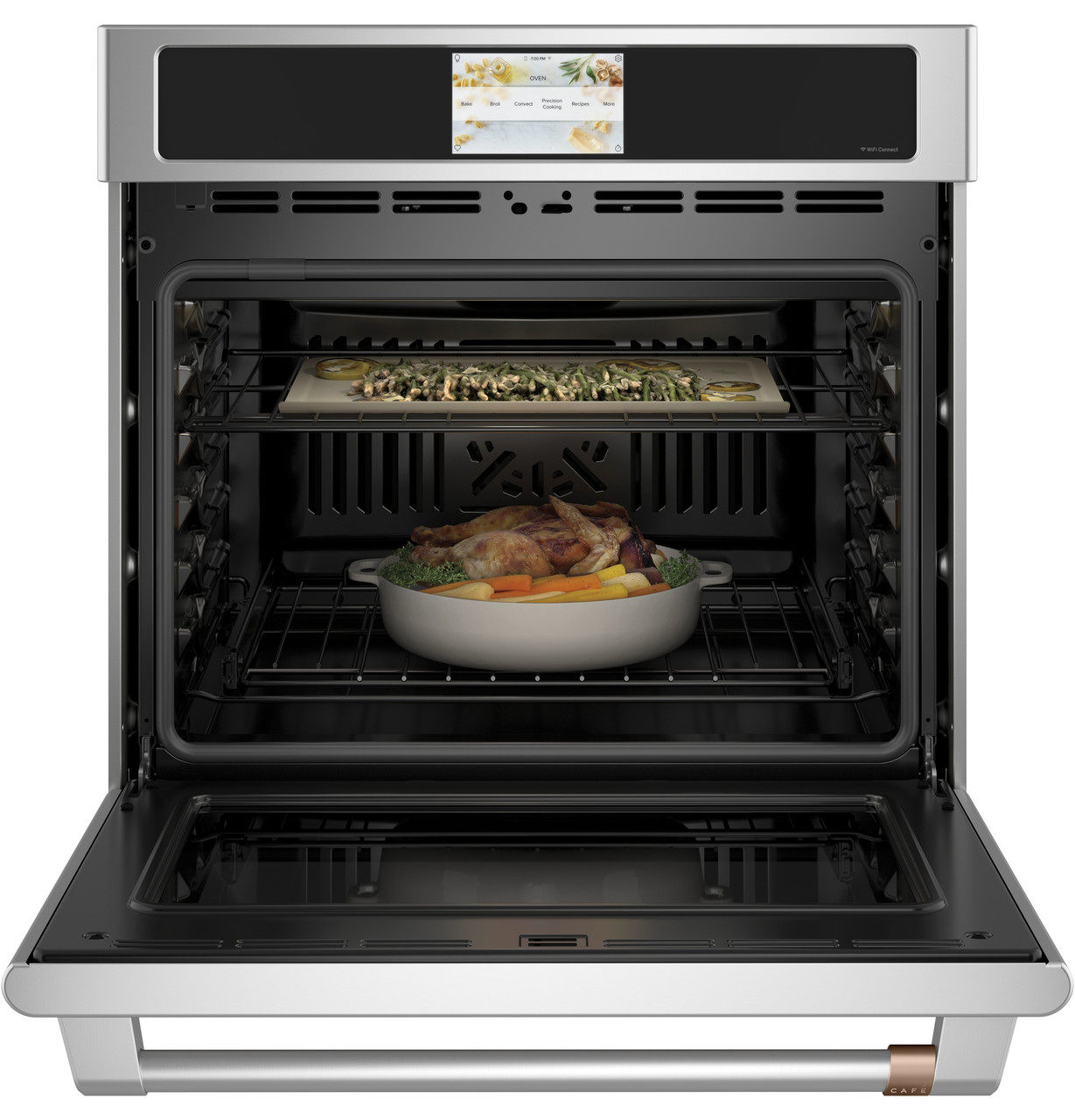 24 inch wall oven clearance with air fryer