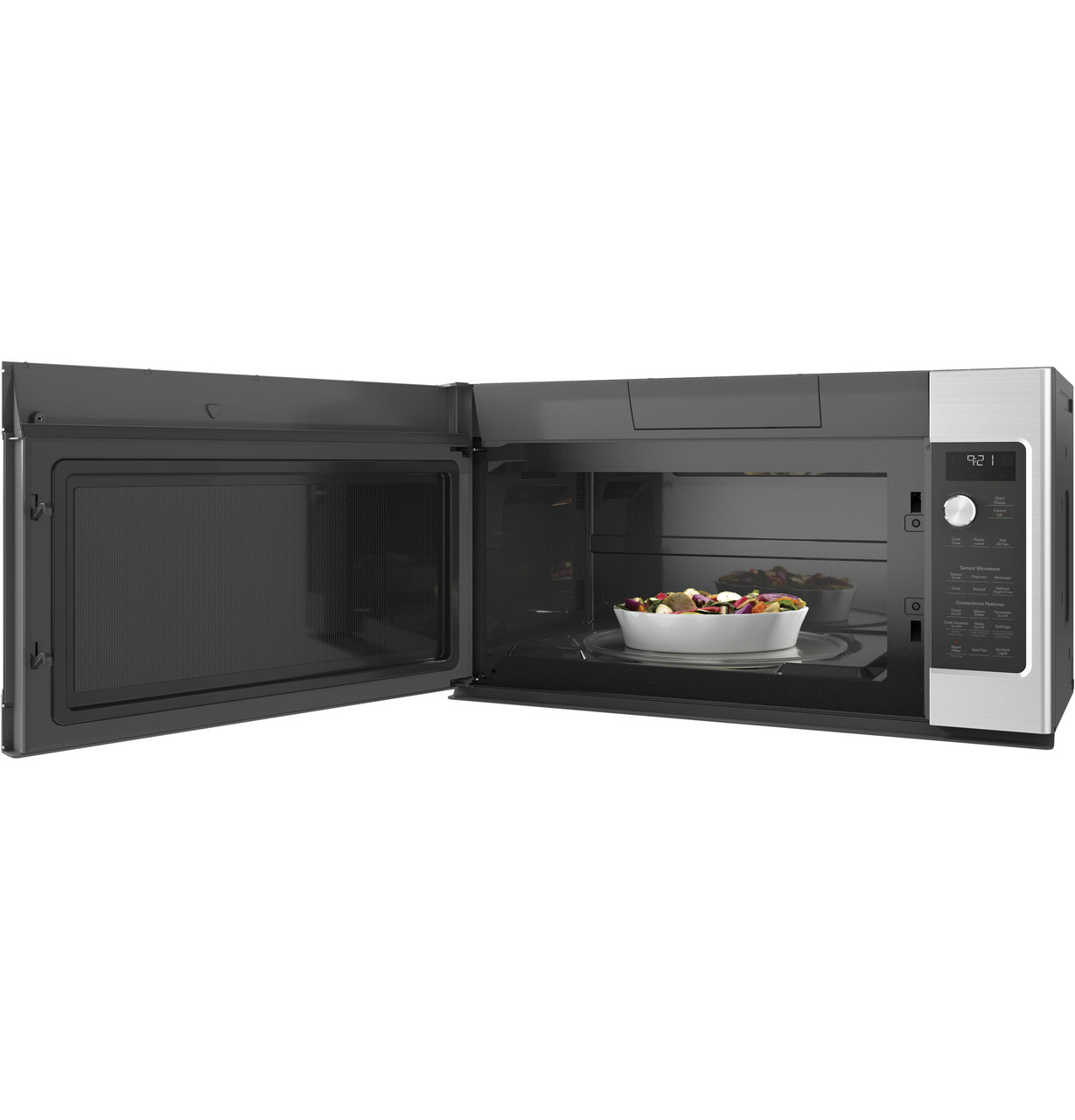 Grand View Microwave Oven For Small Living Space - Tuvie Design