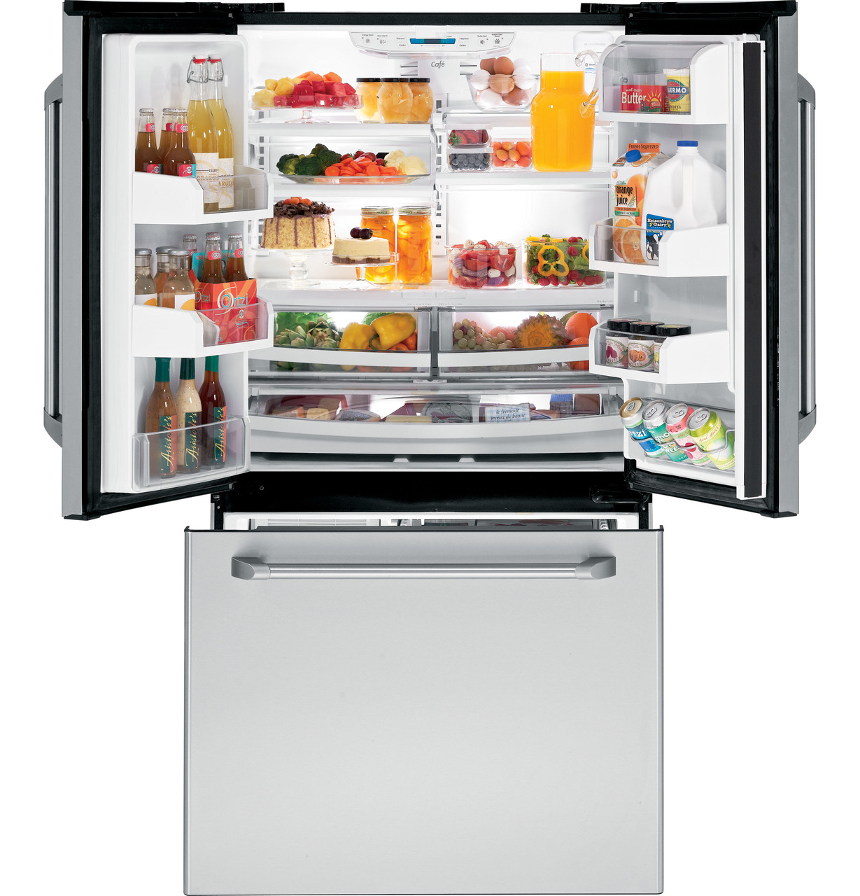 GE Café™ Series 20.9 Cu. Ft. Counter-Depth French-Door