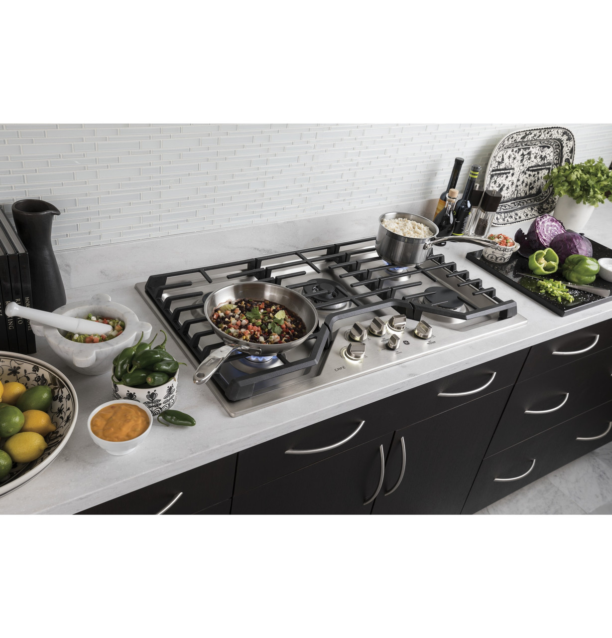 GE Café CGP9536SLSS Gas Cooktop Review - Reviewed