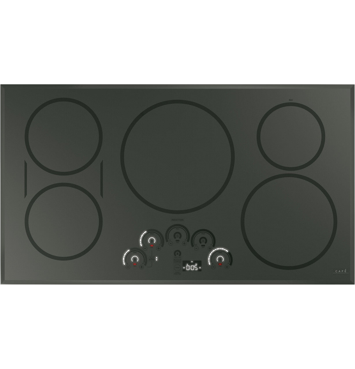 kitchen crew double induction hob