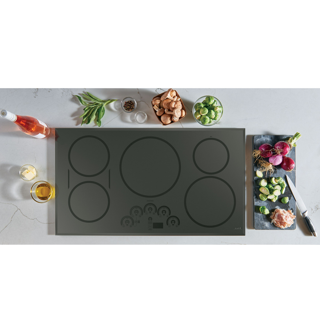 Café 36" Smart Touch-Control Induction Cooktop - Thumbnail 4