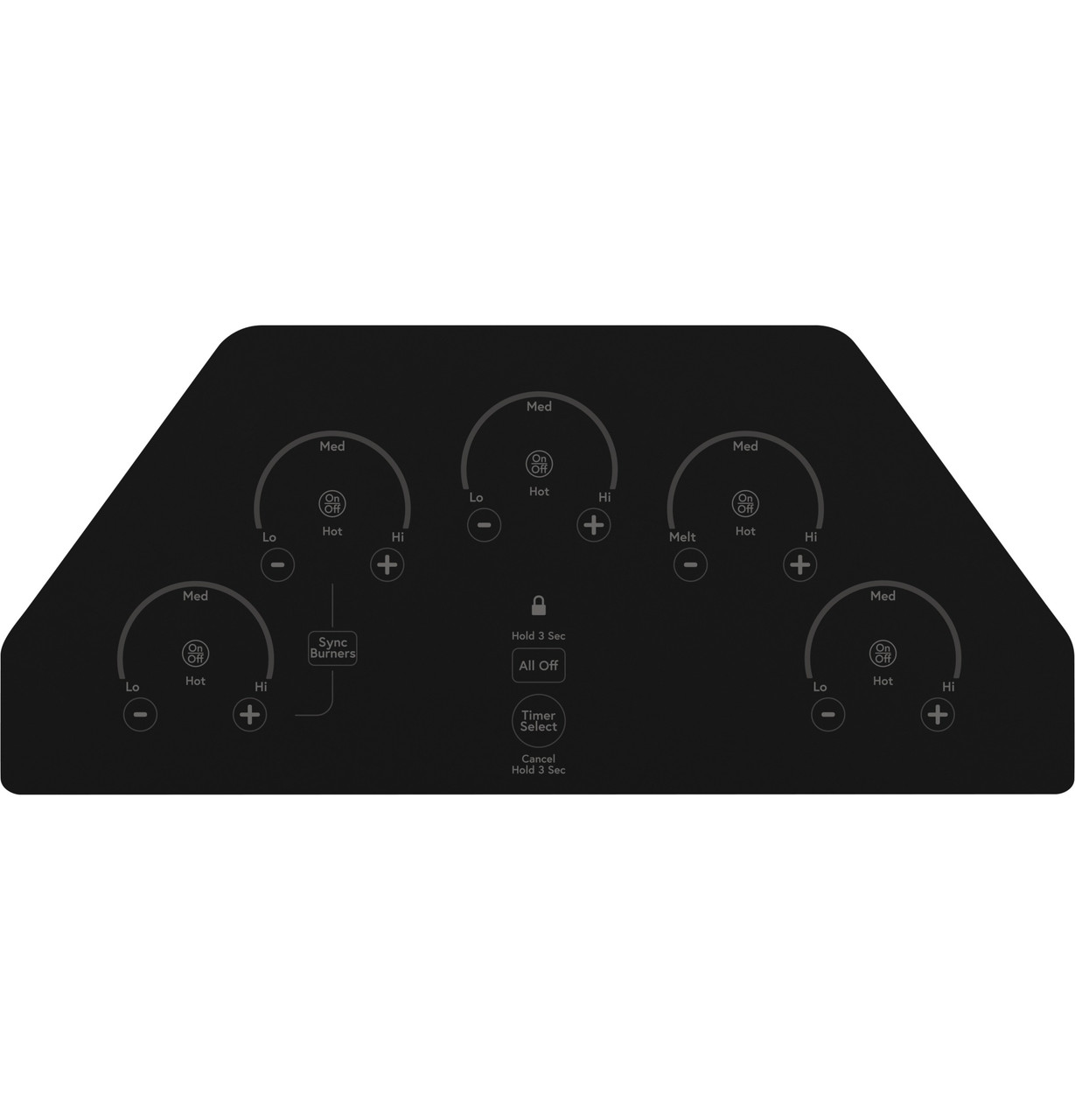 Café 36 Built-In Touch Control Electric Cooktop