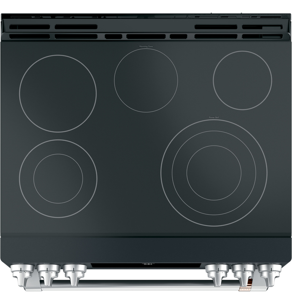 Café™ 30 Smart Slide-In, Front-Control, Radiant and Convection Range -  CES700P3MD1 - Cafe Appliances