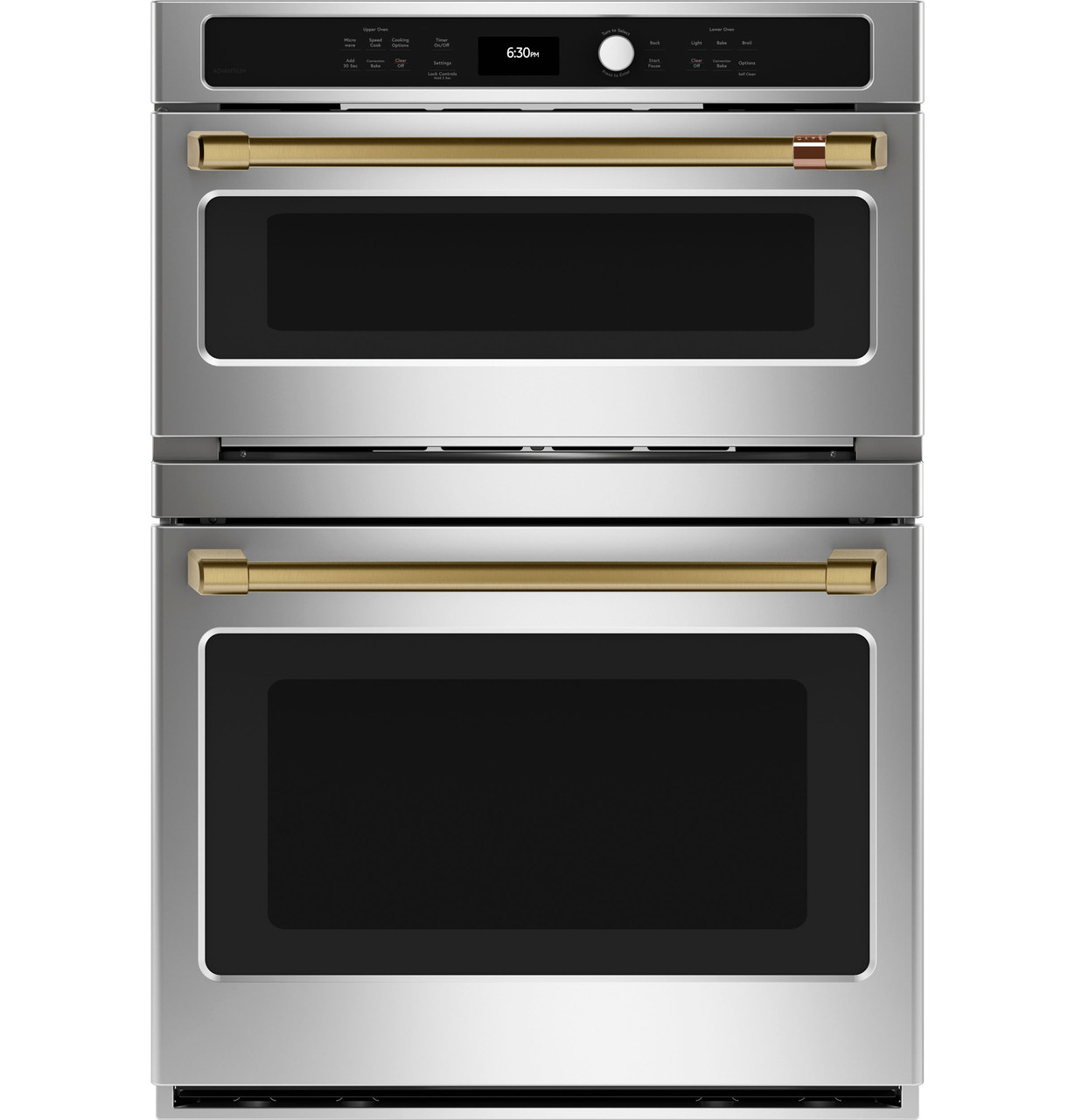 Cafe CTC912P2NS1 Café 30 In. Combination Double Wall Oven With Convection  And Advantium® Technology