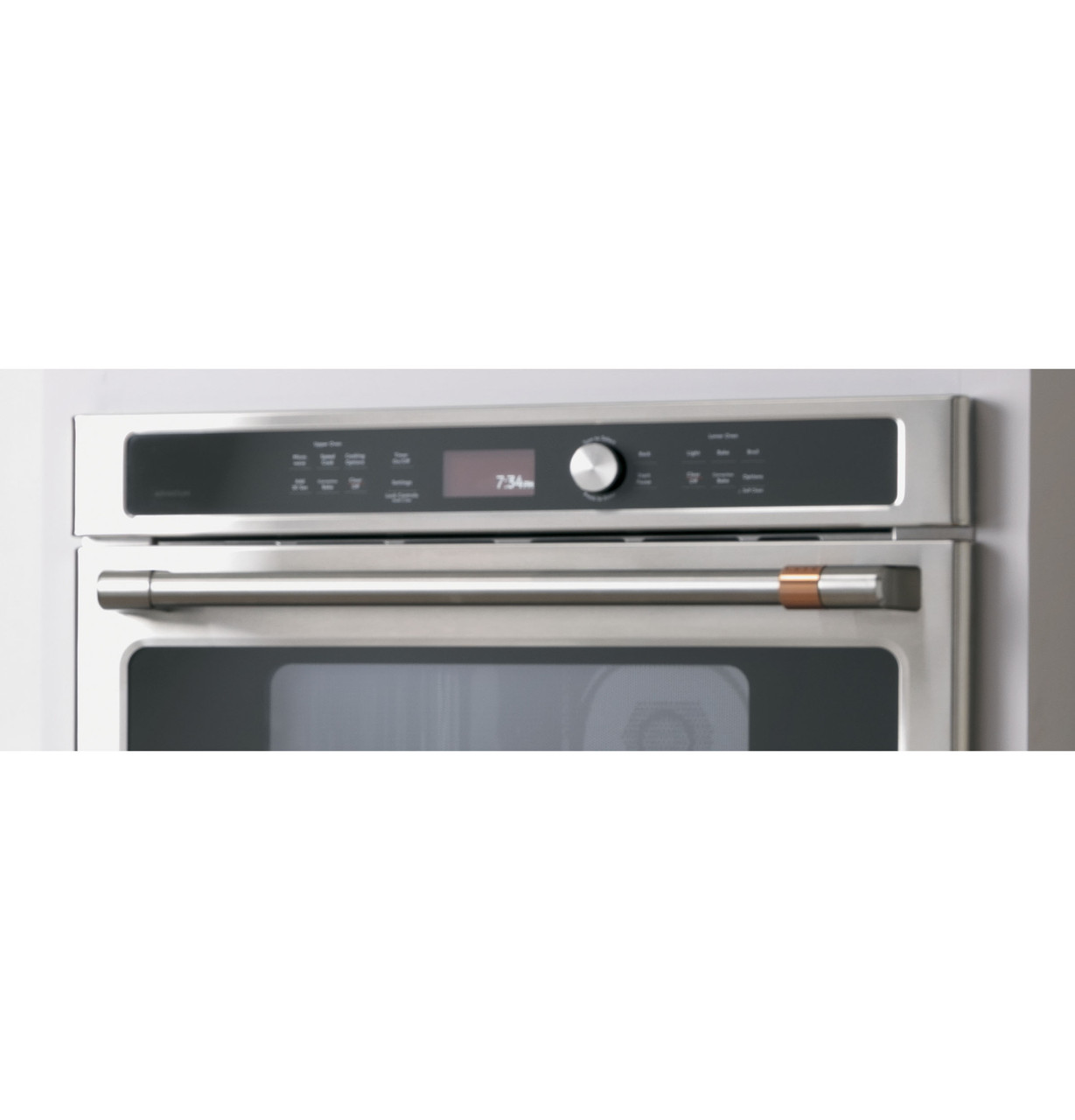 Café™ Minimal 30 Platinum Glass Built In Convection Double Electric Wall  Oven, Star Appliance