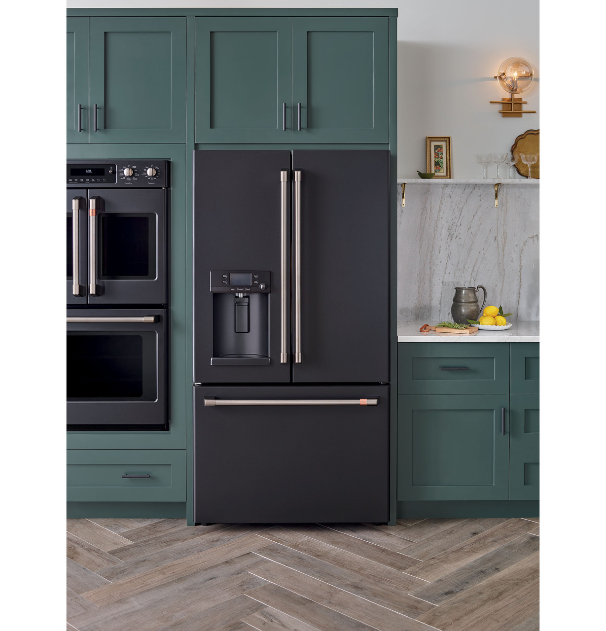 Café™ ENERGY STAR® 22.1 Cu. Ft. Smart Counter-Depth French-Door  Refrigerator with Hot Water Dispenser - CYE22TP3MD1 - Cafe Appliances