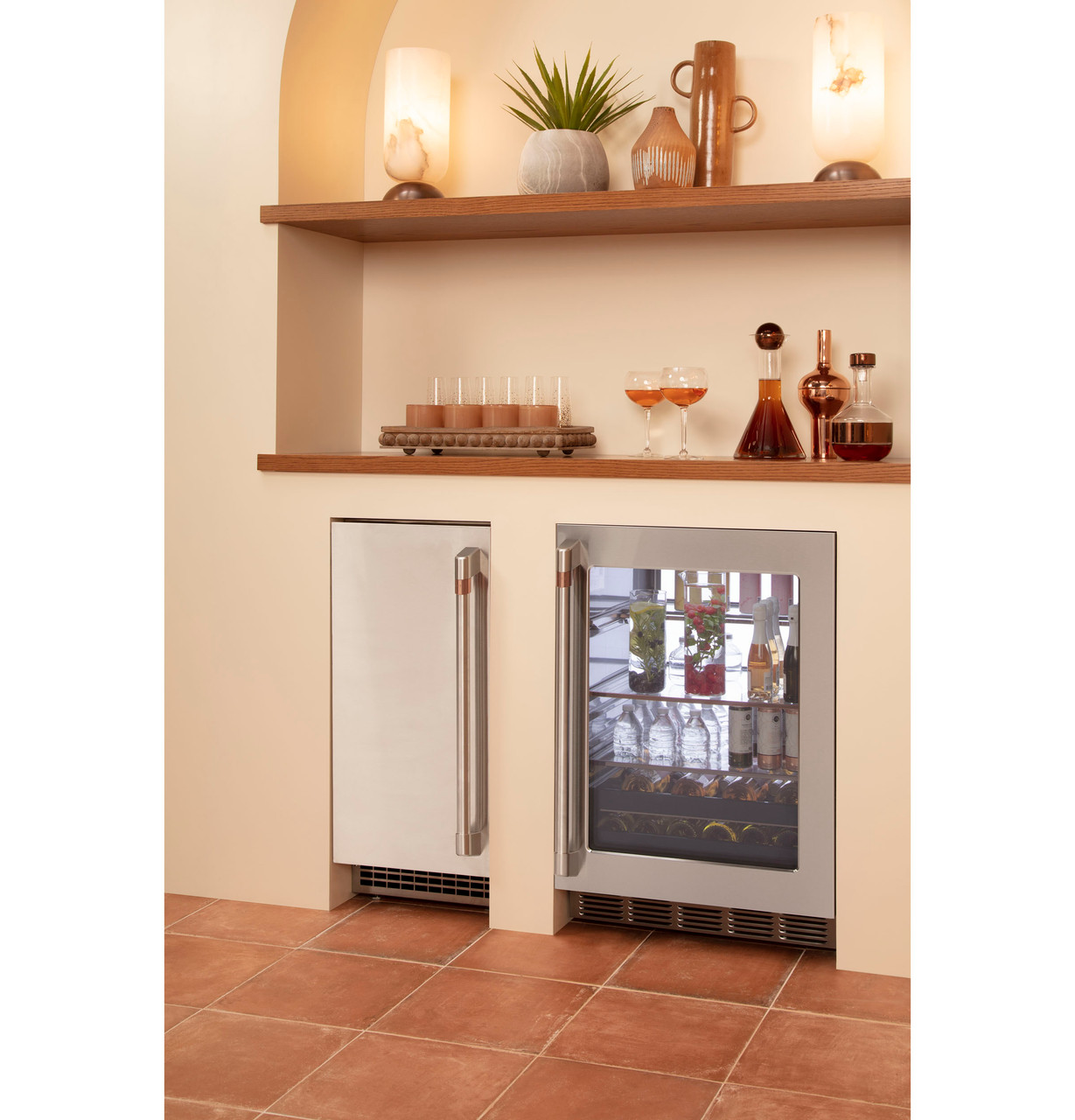 GE Profile 15 in 50lb Built-In or Freestanding Ice Maker with Nugget Ice,  Custom Panel Ready UNC15NPRII - The Home Depot