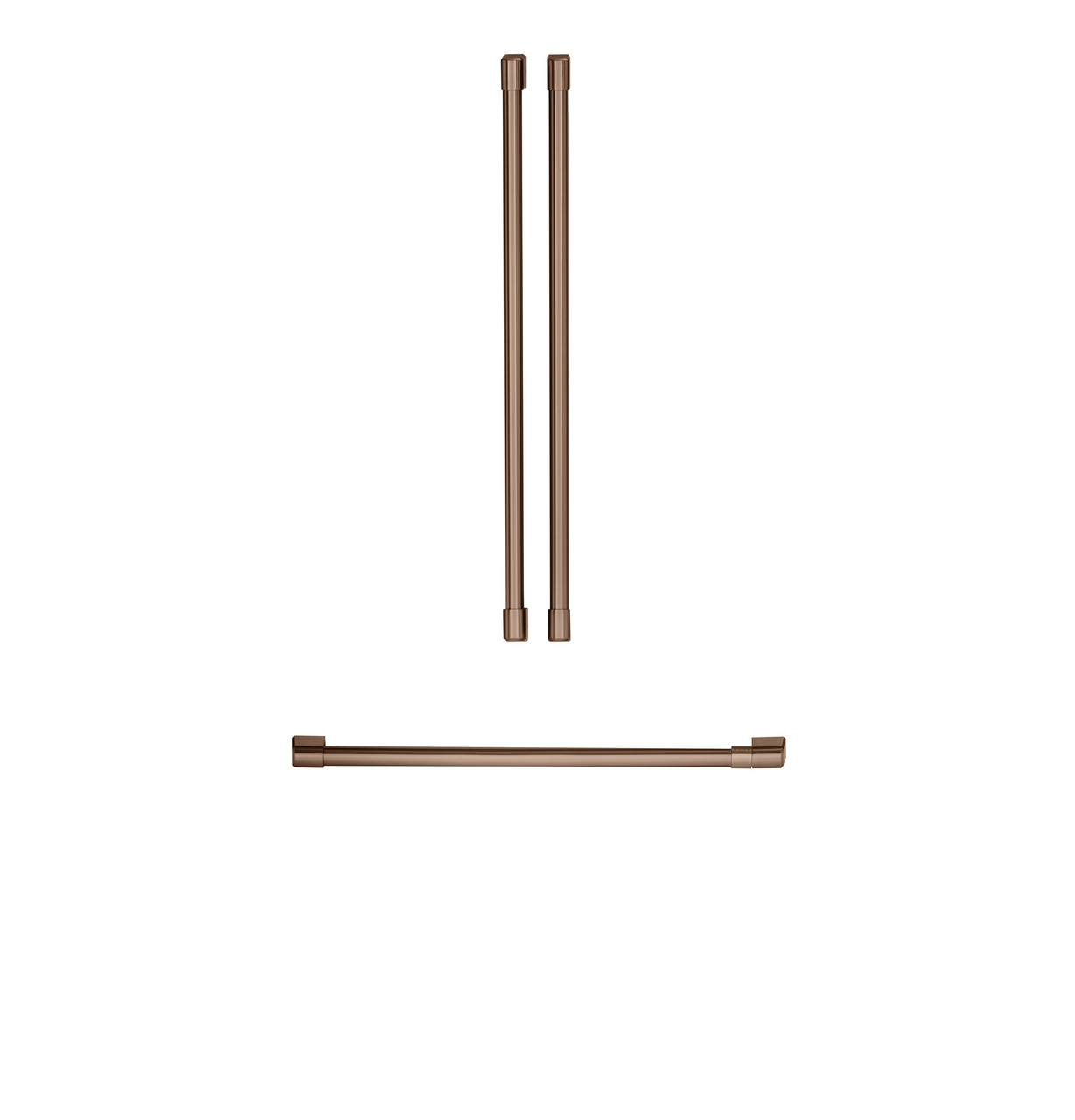 CAFÉ™ Refrigeration Handle Kit - Brushed Copper - CXMB3H3PNCU