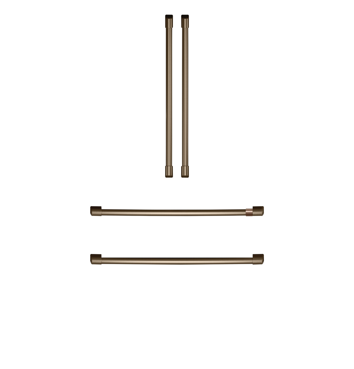 CAFÉ™ Refrigeration Handle Kit - Brushed Bronze - CXQB4H4PNBZ