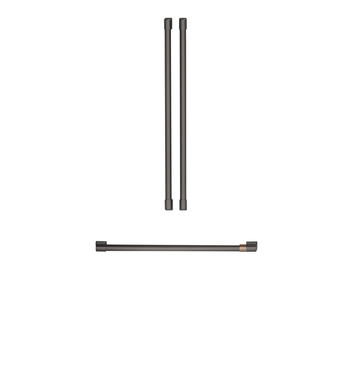 CAFÉ™ Refrigeration Handle Kit - Brushed Black - CXMB3H3PNBT