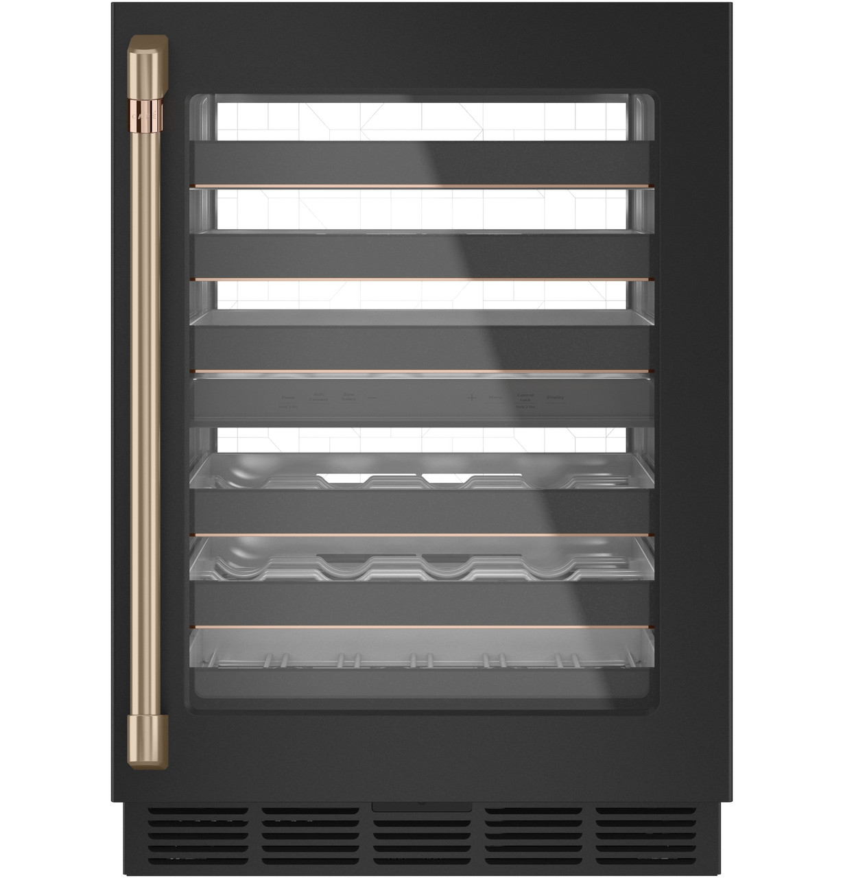 CAFÉ™ Undercounter Handle Kit - Brushed Bronze - CXQW1H1PPBZ